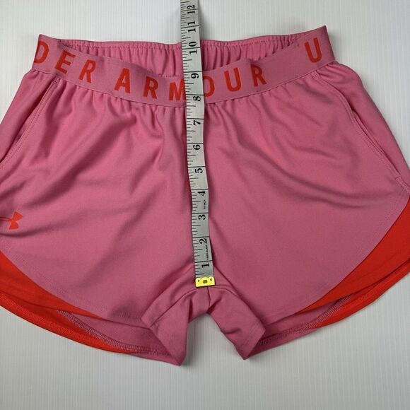 Under Armour Pink Shorts Size XS Loose Fit Heatgear - Picture 8 of 9